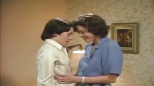 Vintage Milf Porn - Vintage milf prepares to fuck her sexually curious young son